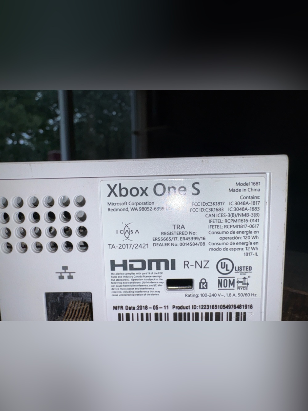 Xbox One S White Console - (White) - Picture 4 of 12
